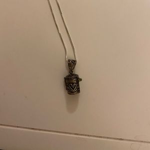 Prayer box necklace
